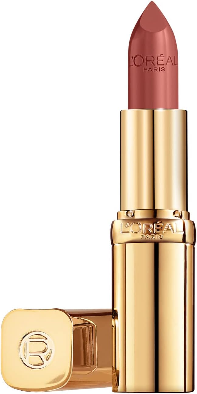 L'Oréal Paris Color Riche Satin Smooth Lipstick, Moisturising Pure Pigment Lip Colour, With Omega 3 & Vitamin E, 107 Seine Sunset